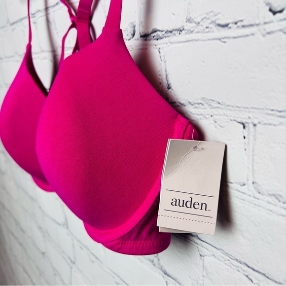 AUDEN The Everyday Women's Bra Lightly Lined 36D Pink New with Tag - Picture 3 of 5